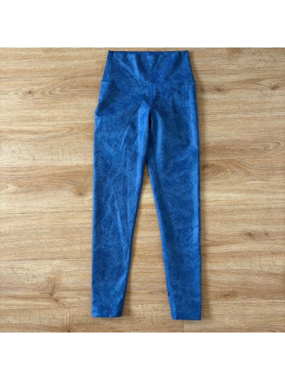 Offline by Aerie High Rise Ankle Crop Yoga Pants Blue Shine Women’s Size S